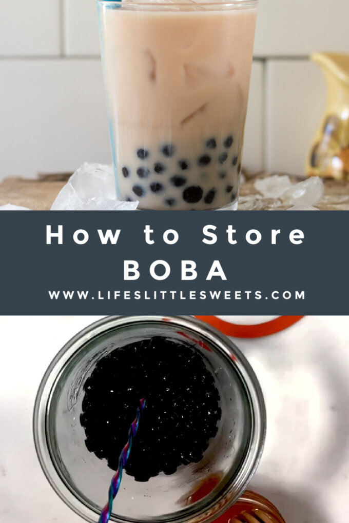 Bubble Milk Tea Pinterest collage