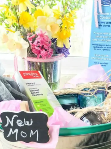 DIY New Mom Care Package Story Poster Image