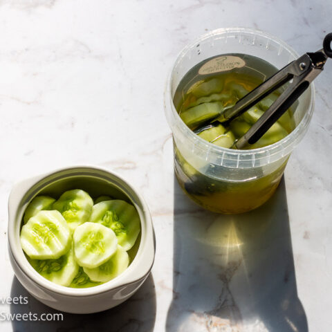 Cucumbers in Pickle Juice