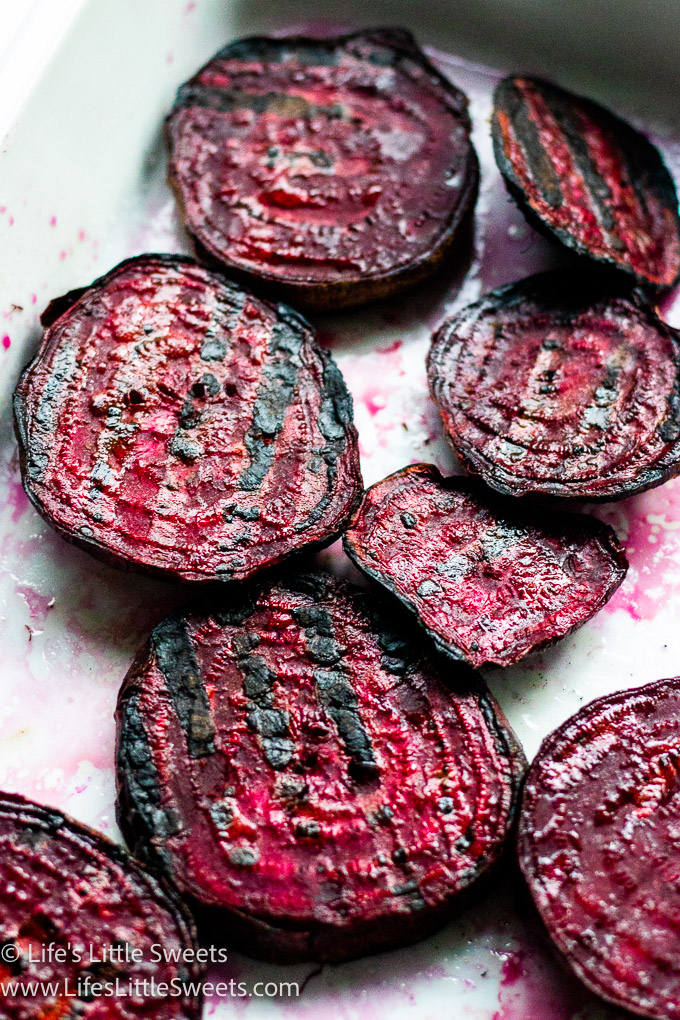 Grilled Beets up close