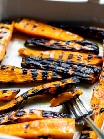 Grilled Carrots Story Poster Image
