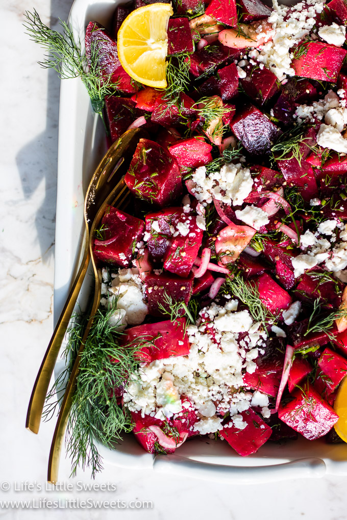 beet salad with dill