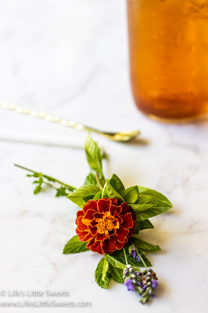 a marigold bouquet