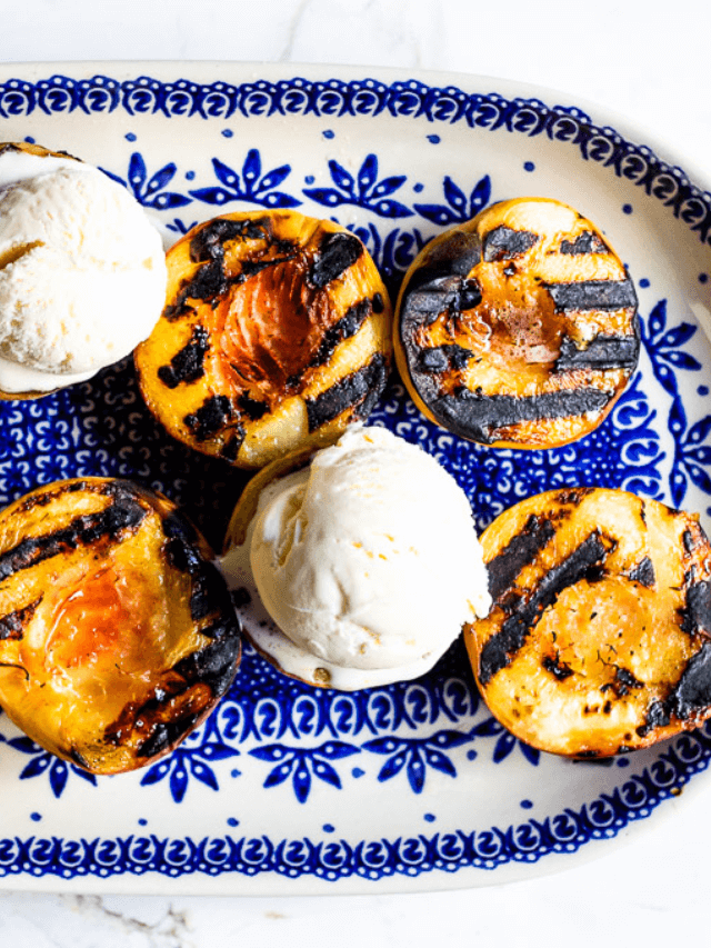 Grilled Peaches Story