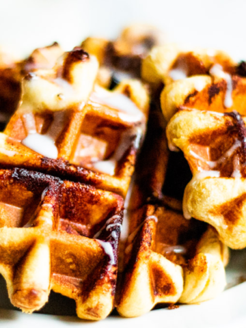 Cinnamon Roll Waffles Story Poster Image