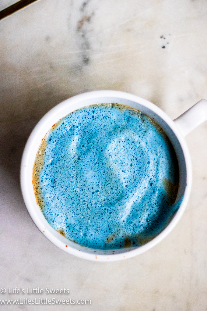 blue milk espresso