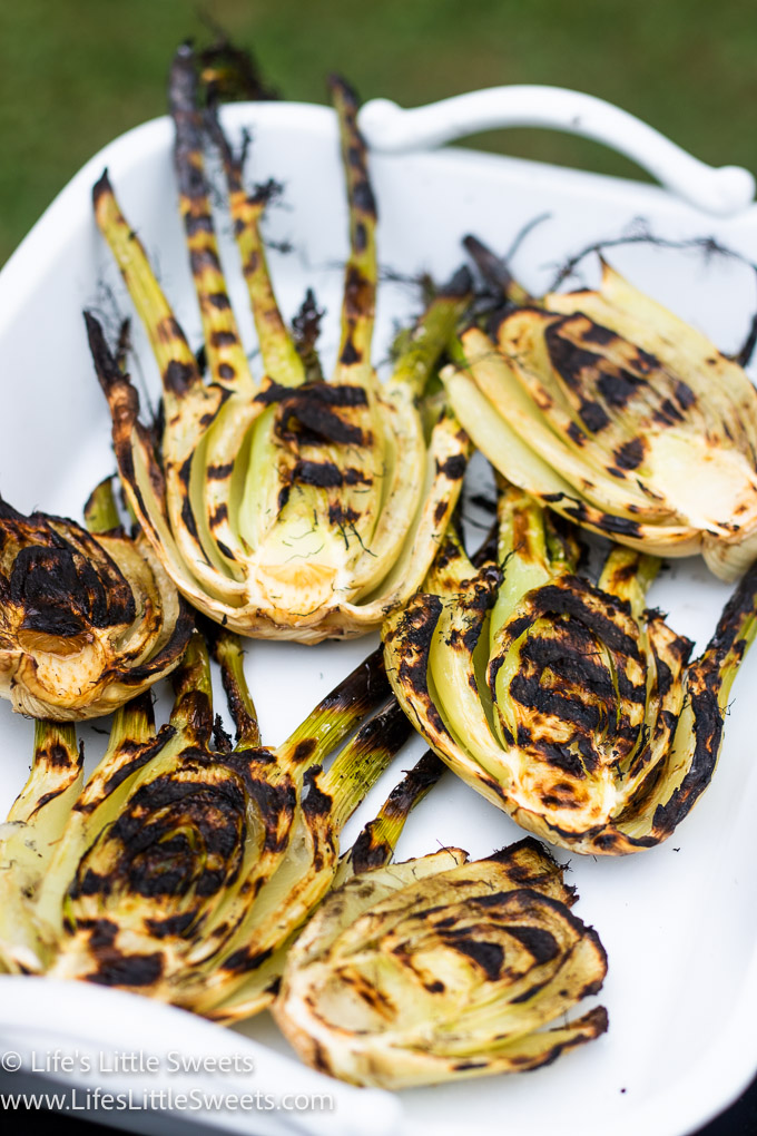 fennel with grill marks