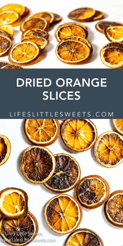 dried orange slices with text overlay
