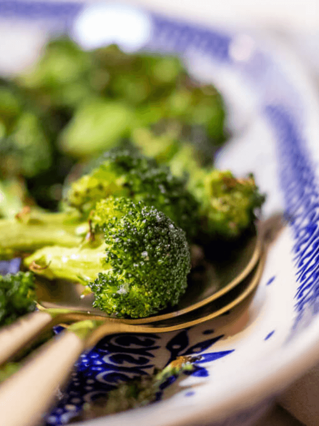 DELICIOUS AIR FRYER BROCCOLI STORY