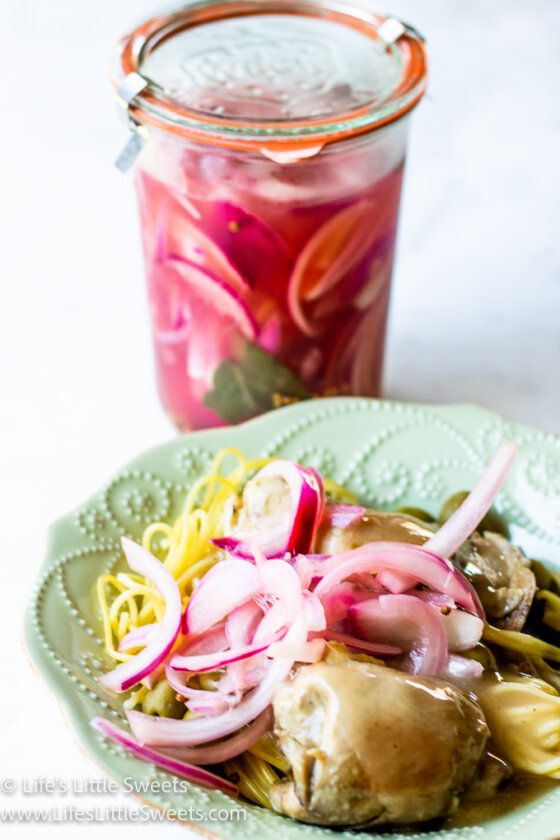 Quick Pickled Red Onions Life's Little Sweets