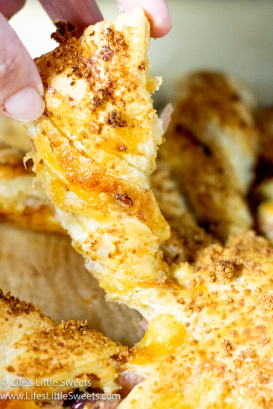 Tarte Soleil (Ham Cheese Puff Pastry Star/Sun) Life's Little Sweets