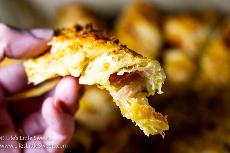 Tarte Soleil (Ham Cheese Puff Pastry Star/Sun) Life's Little Sweets