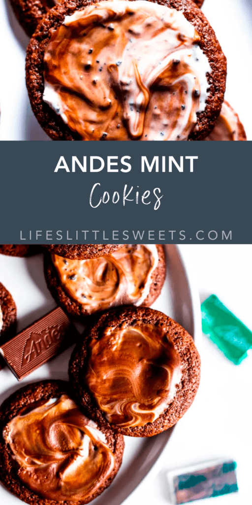 andes mint cookies with text overlay