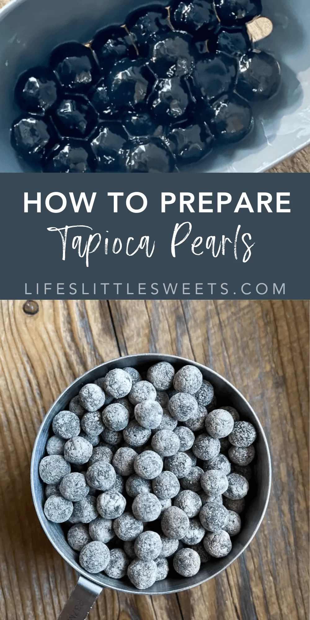 How to Prepare Tapioca Pearls (Boba) with text overlay