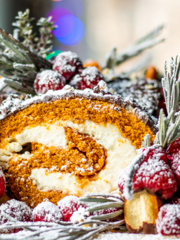 EASY YULE LOG RECIPE STORY Poster Image