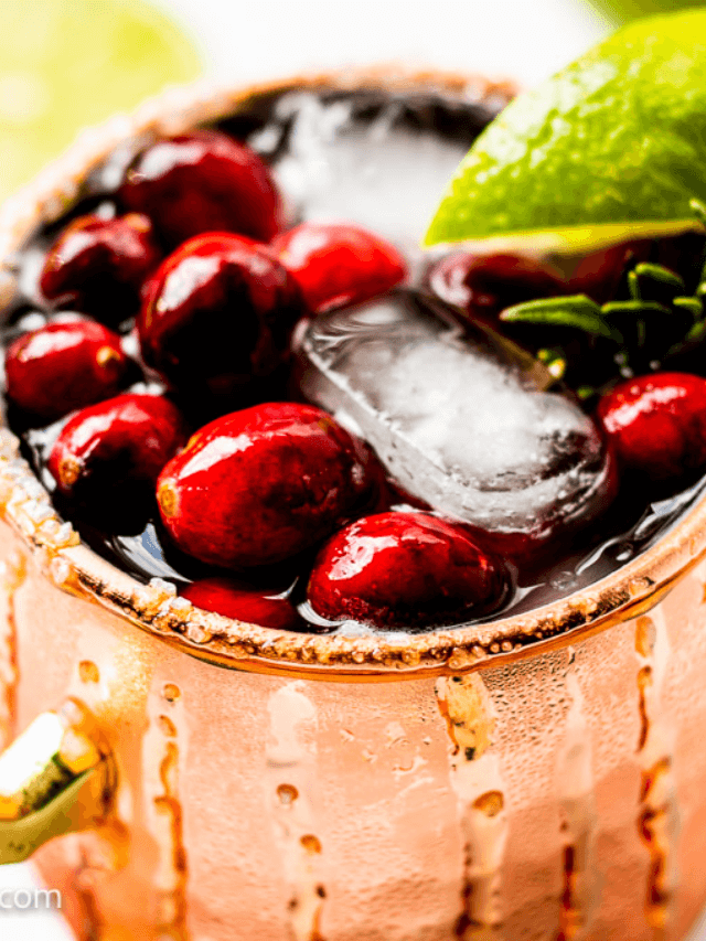 HOLIDAY GIN MOSCOW MULE STORY