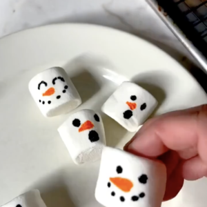 snowman marshmallow 