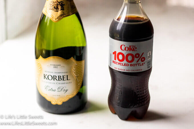 Korbel and Diet Coke