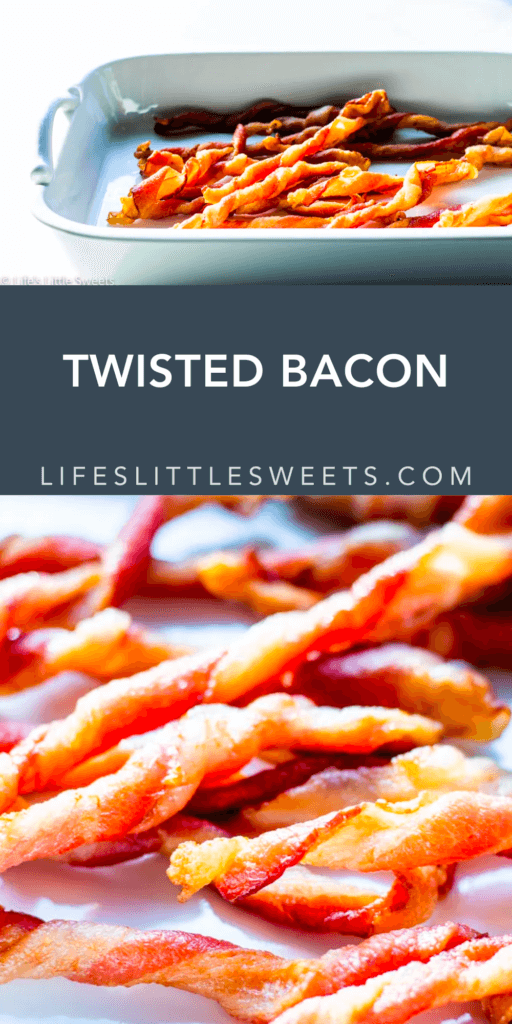 twisted bacon with text overlay