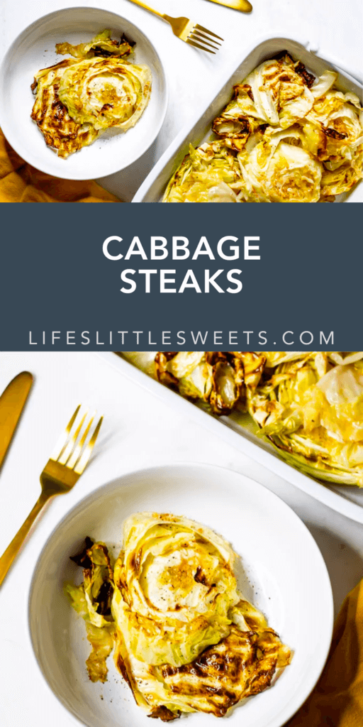 cabbage steaks with text overlay
