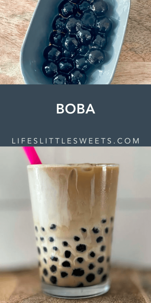 boba with text overlay