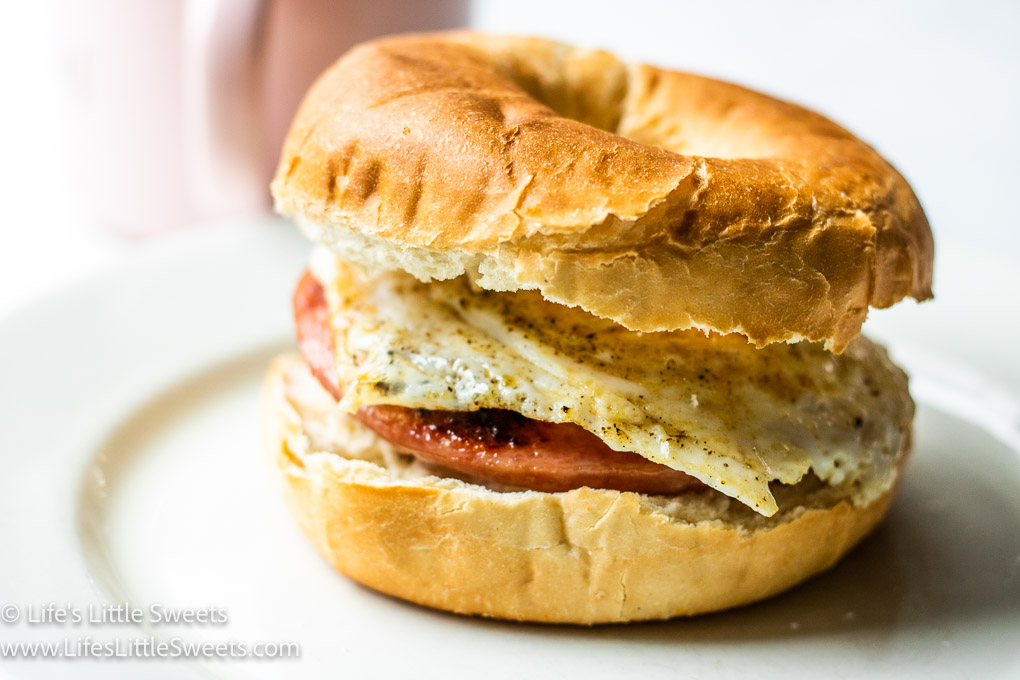 Pork Roll Bagel Life's Little Sweets