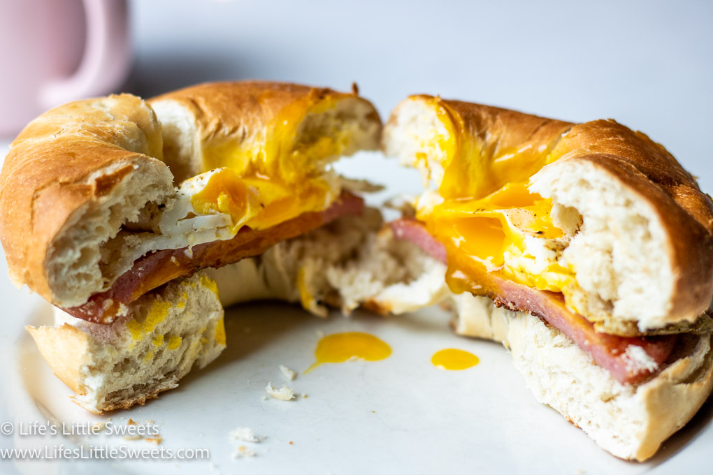 Pork Roll Bagel Life's Little Sweets