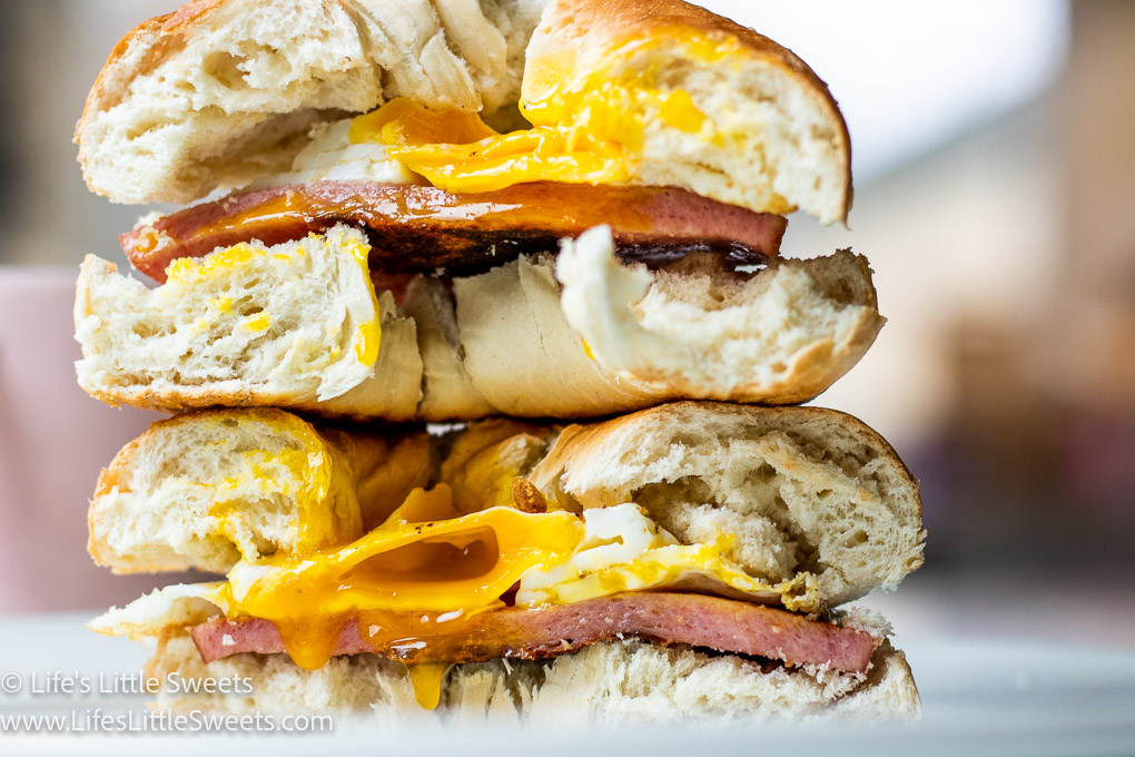 Pork Roll Bagel Life's Little Sweets