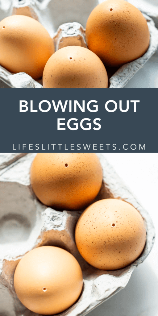 how to blow out eggs
