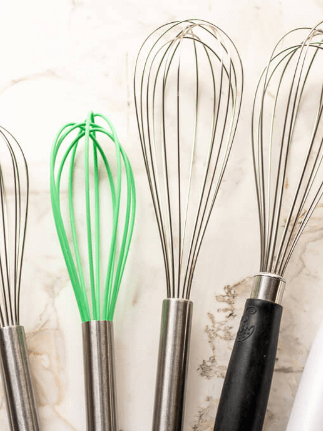 DIFFERENT KINDS OF WHISKS AND WHEN TO USE THEM STORY