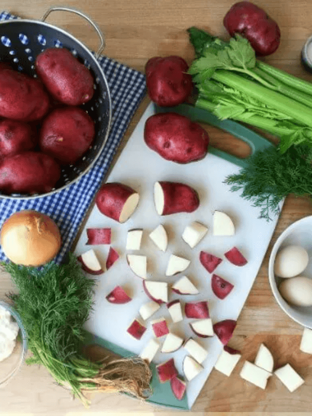 DELICIOUS RED POTATO SALAD WITH DILL STORY