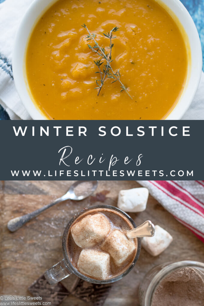 Winter Solstice Recipes Pinterest pin