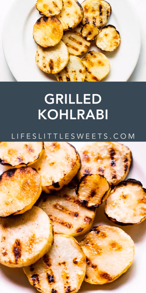 grilled kohlrabi with text overlay