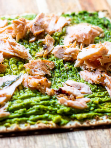 SALMON AVOCADO MATZO TOAST STORY Poster Image