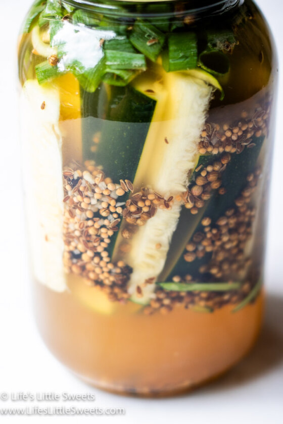 Pickled Zucchini (How to Pickle Zucchini) Life's Little Sweets