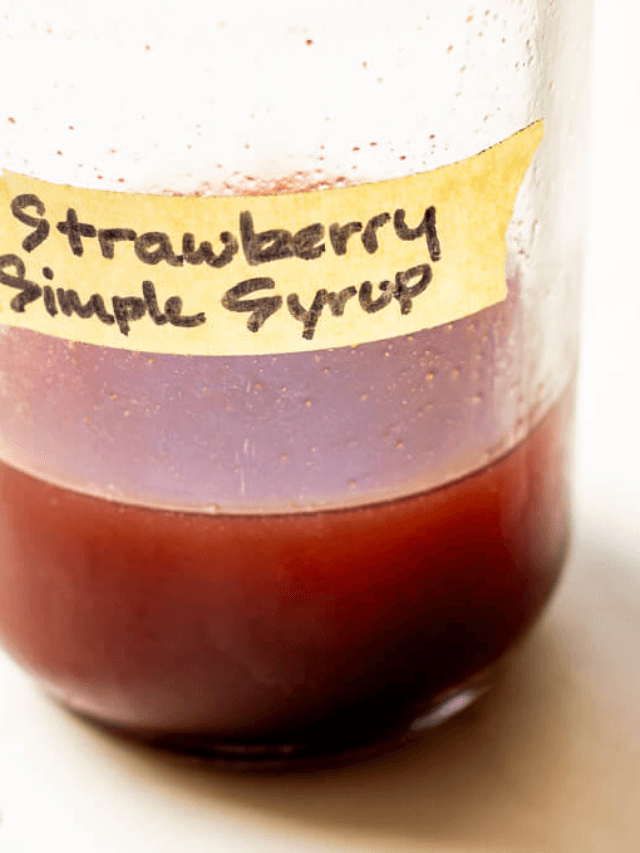 STRAWBERRY SIMPLE SYRUP STORY