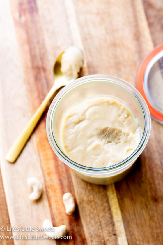 Cashew Butter Recipe Life's Little Sweets