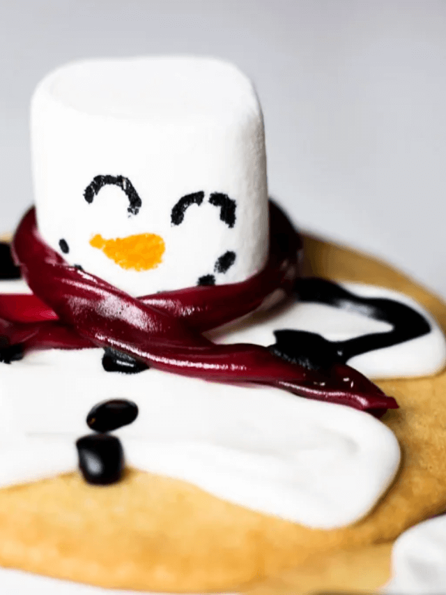 DELICIOUS MELTING SNOWMAN SUGAR COOKIES STORY