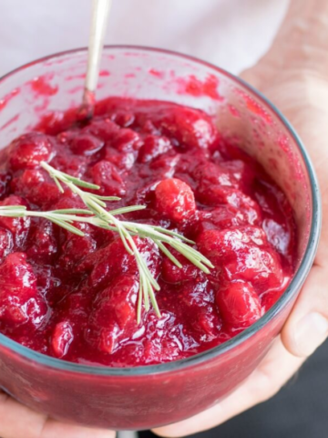BEST ROSEMARY-INFUSED CRANBERRY SAUCE STORY Poster Image