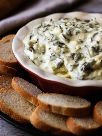 BEST SPINACH ARTICHOKE DIP Story Poster Image