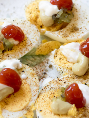 LAZY PERSON DEVILED EGGS Story Poster Image