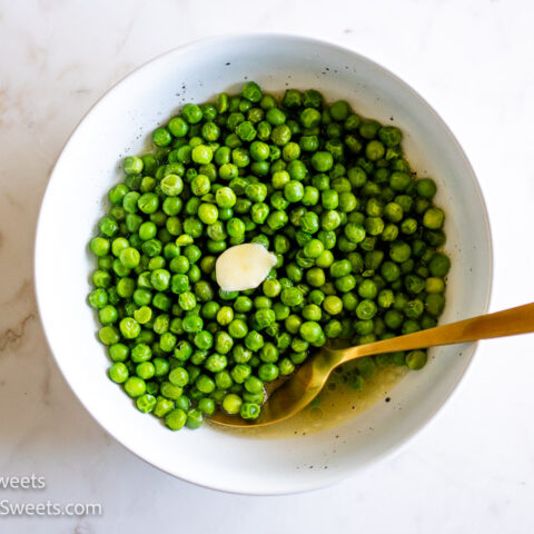 Slow Cooker Crock Pot Butter Green Peas