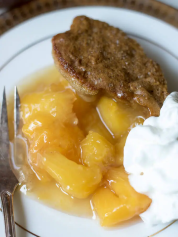 BEST PEACH COBBLER RECIPE STORY Poster Image