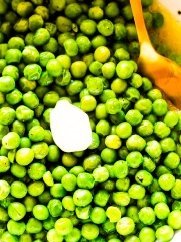 SLOW COOKER CROCK POT BUTTER GREEN PEAS STORY Poster Image