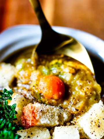 THE BEST INSTANT POT SPLIT PEA SOUP STORY Poster Image