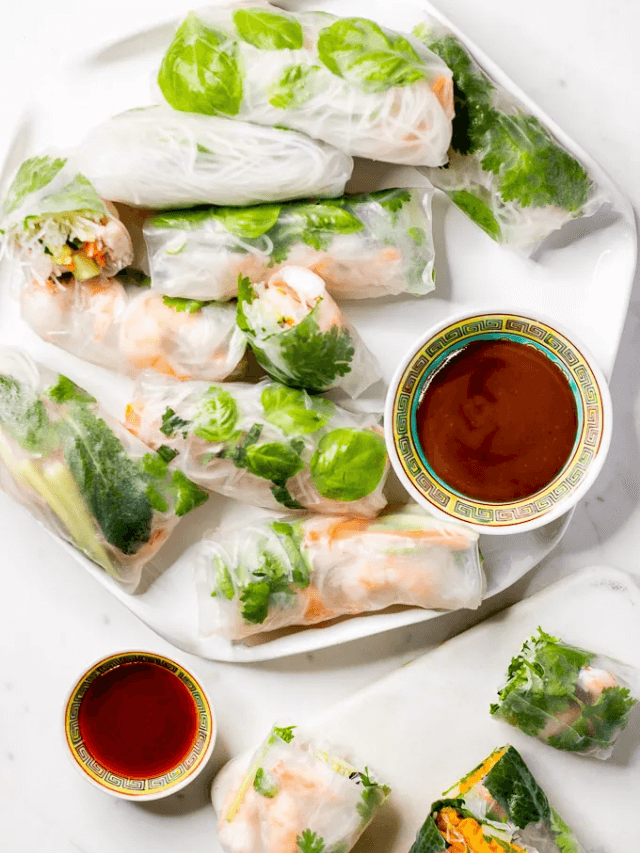 DELICIOUS FRESH SPRING ROLLS STORY