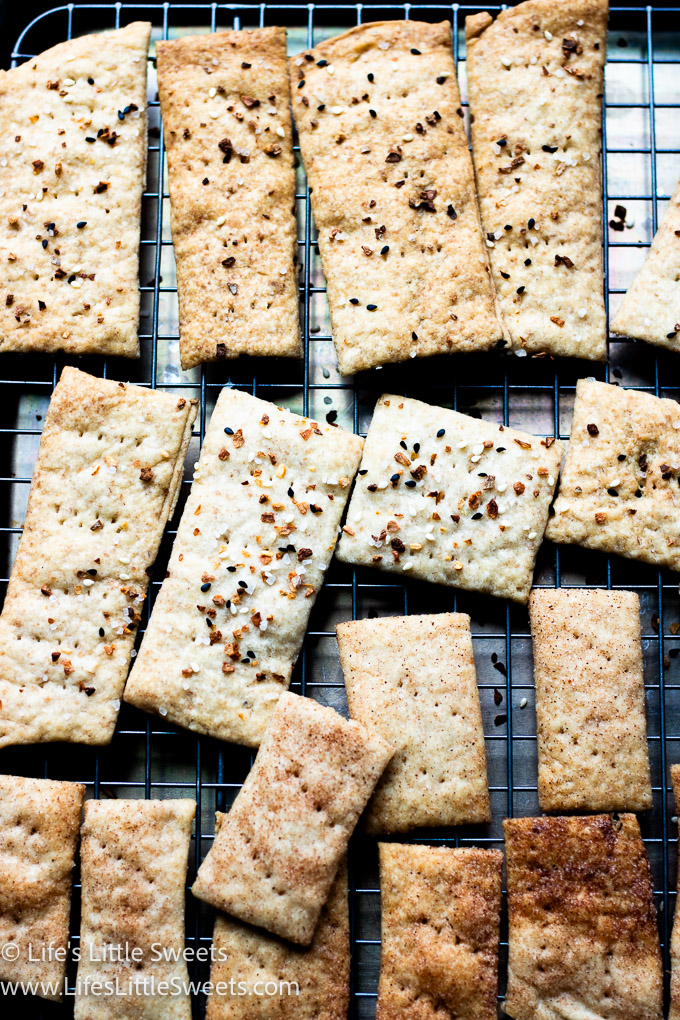 sweet and savory crackers