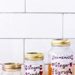 3 mason jars with fresh ginger recipes